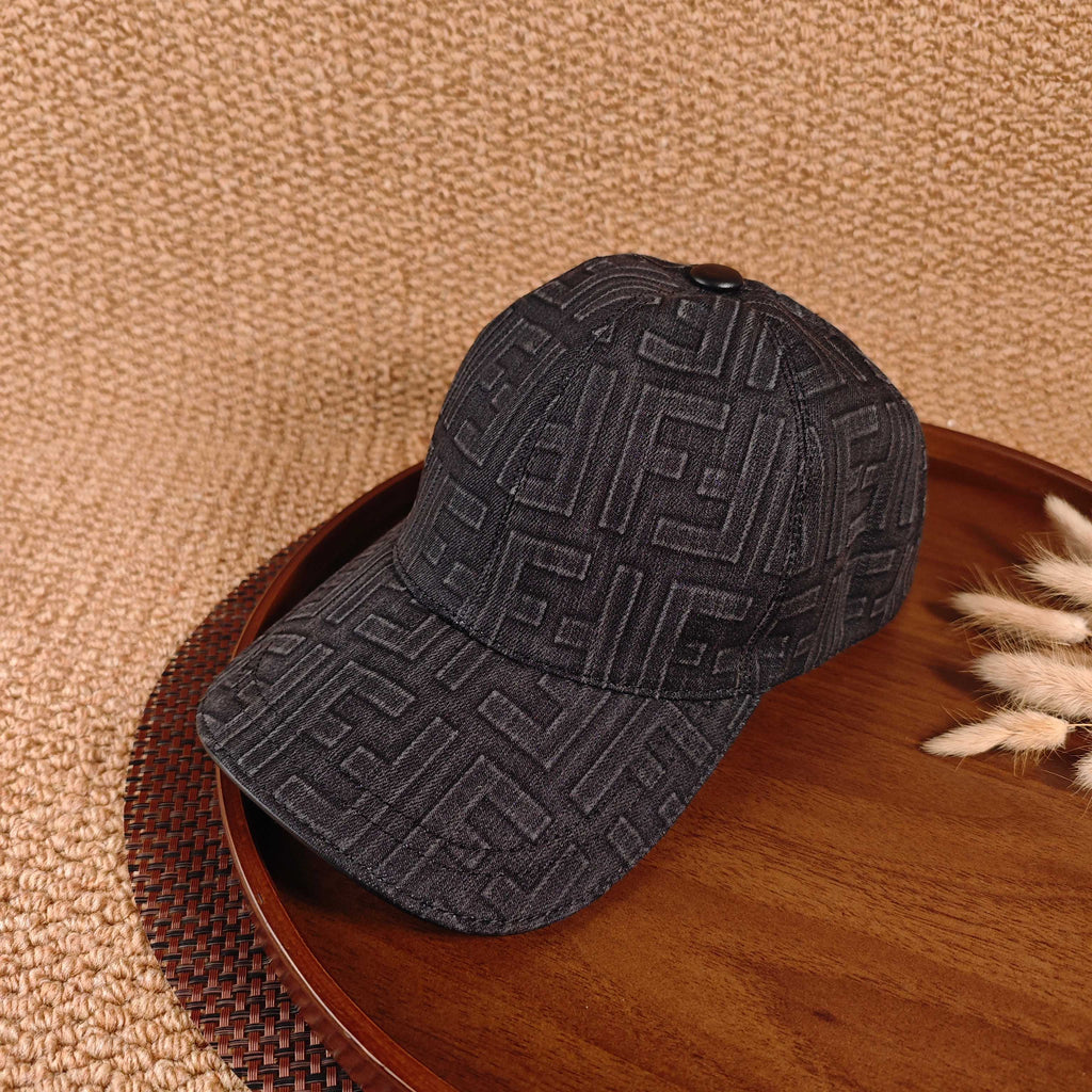 Fendi Baseball Cap - Black