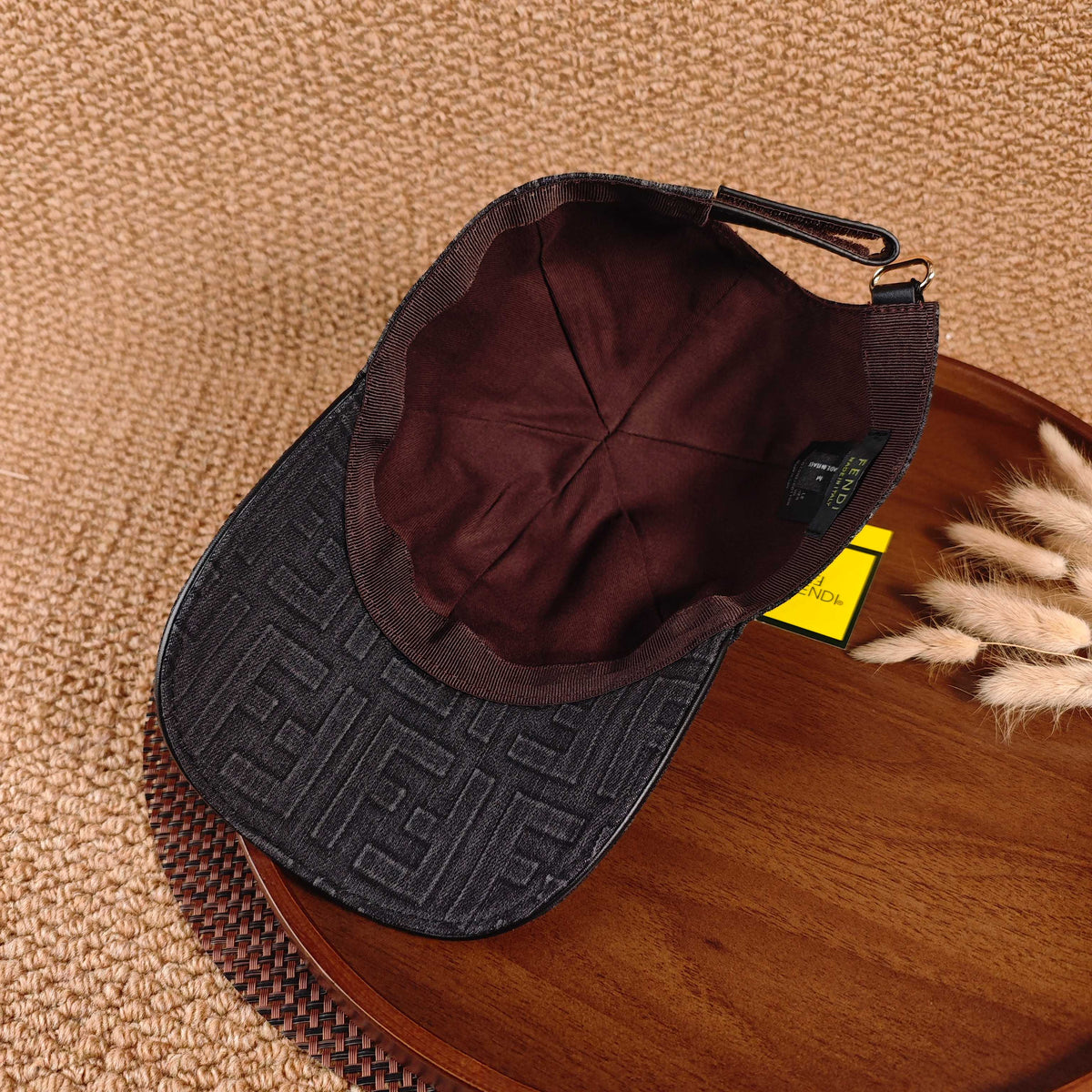 Fendi Baseball Cap - Black