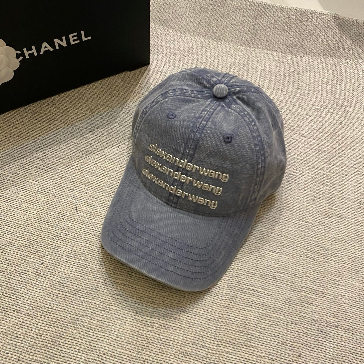 Alexander Wang Distressed Baseball Cap